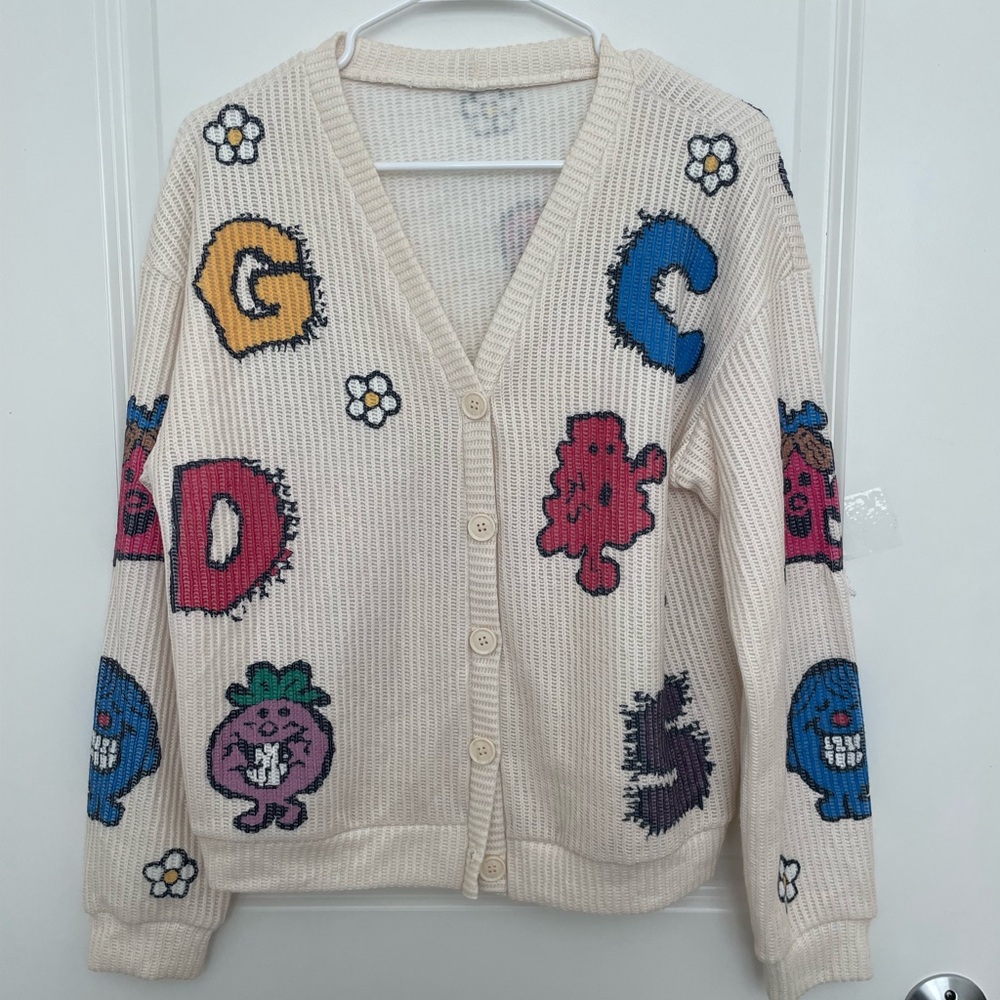 Colorful Patterned Women's Cardigan